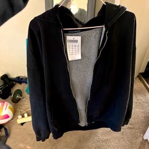 Brandy Melville zip up hoodie